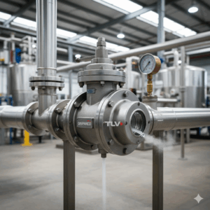 Imagem: Purgador de Vapor TLV em Funcionamento
