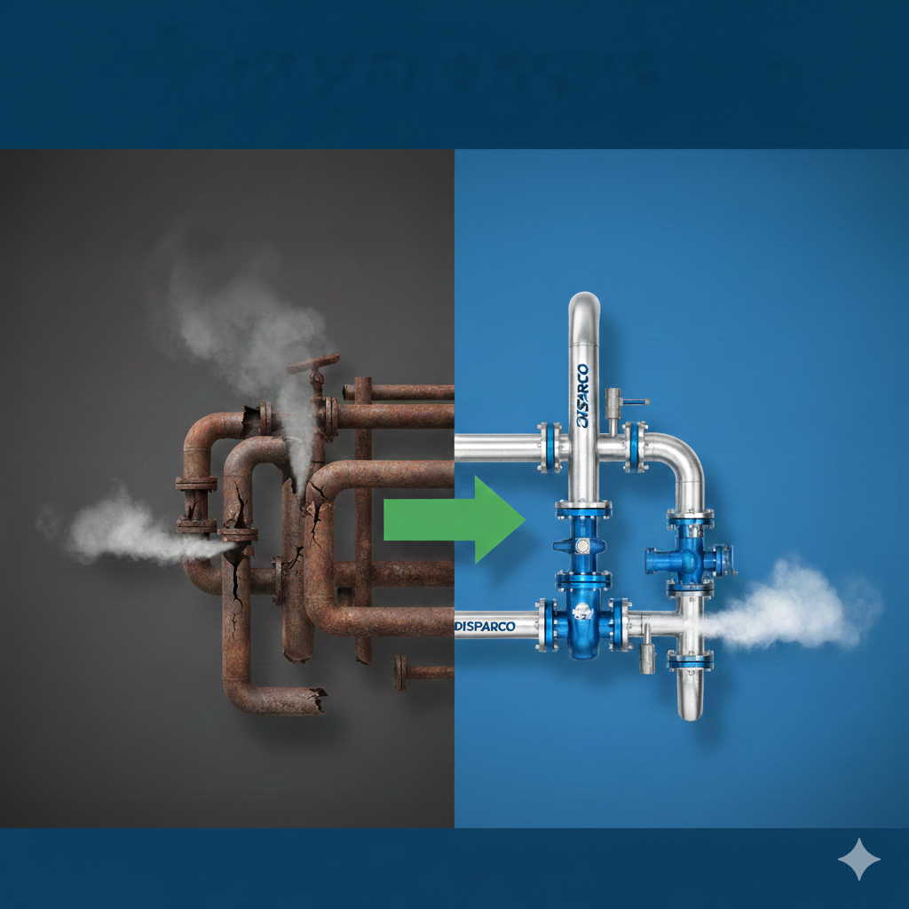 Impactos das falhas em sistemas de vapor na eficiência industrial