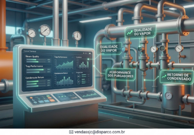 Indicadores de eficiência de vapor na indústria