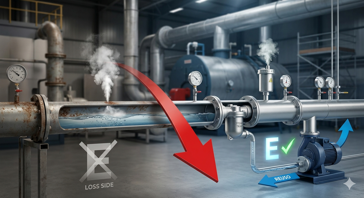 Perdas energéticas industriais: onde ocorrem e como reduzir