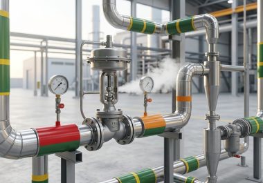 Estação redutora de pressão para vapor: como funciona?